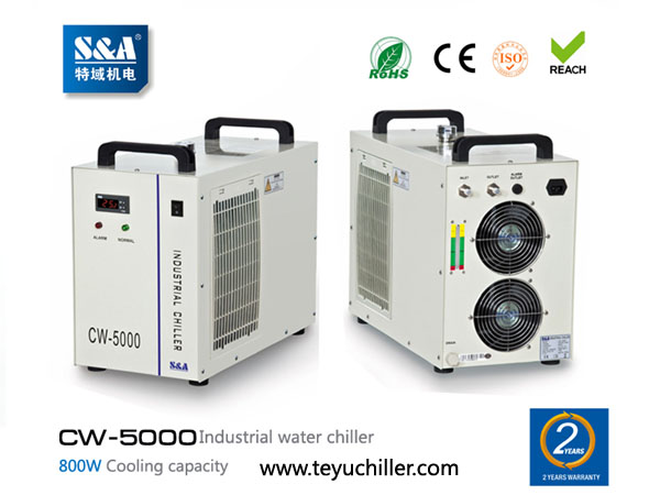 S&A CW-5000/CW-5200 compact water chillers CE,RoHS and REACH 