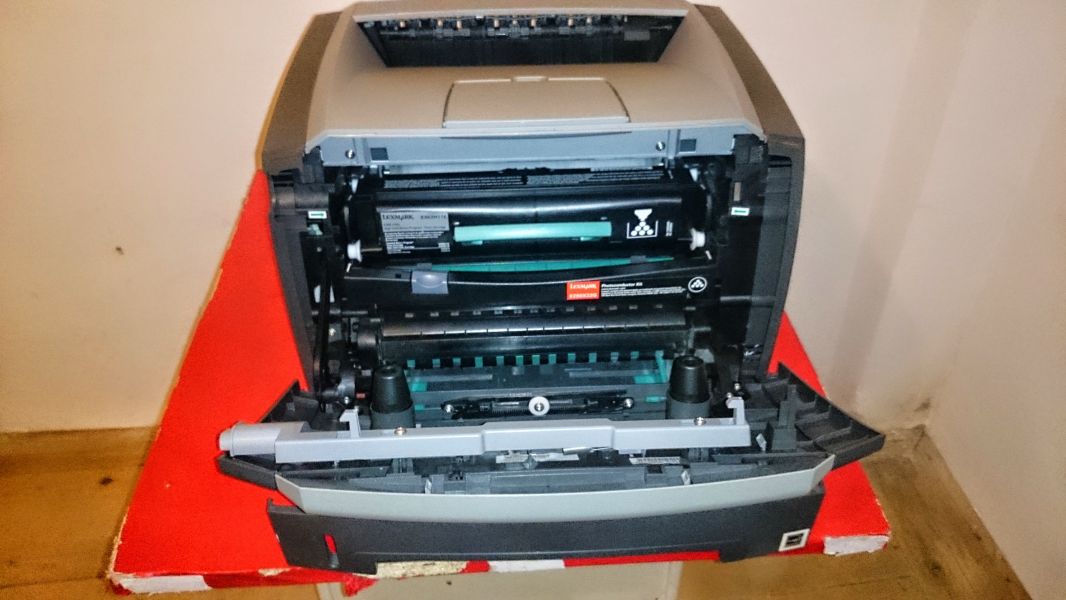 Lexmark E352dn hasznlt lzernyomtat elad