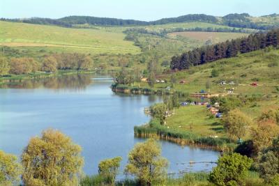 Recski-tó, Búzás völgyi horgásztónál telek eladó!