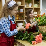 Pénztáros virágbolti osztrák állás