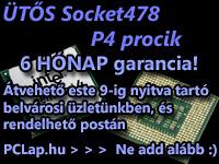 nagyobb Socket478 procik - tesztelt - garancia - postn is