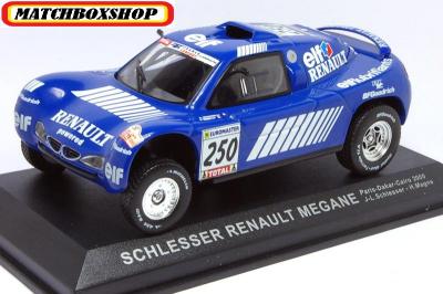 IXO Renault Megane - 2000 Paris Dakar 1:43 - matchboxshop