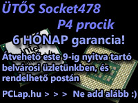nagyobb Socket478 procik - tesztelt - garancia - postán is