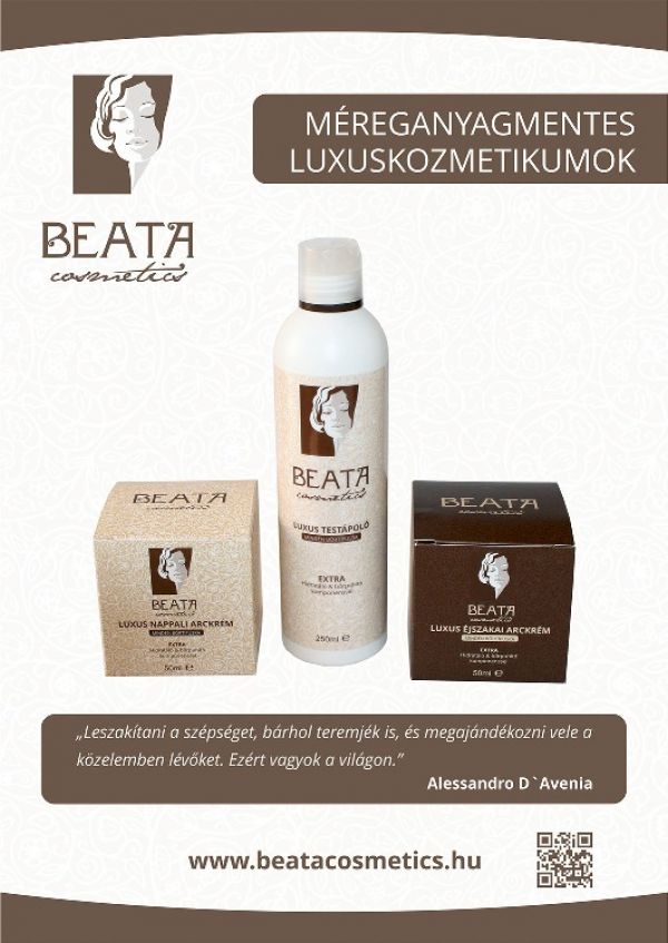 Mreganyag mentes luxus kozmetikumok