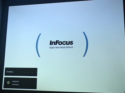 Infocus IN2114 DLP chip hibs projektor elad